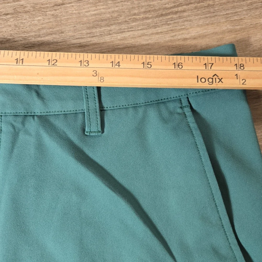 Bonobos Golf Pants Mens 36x32 Green Athletic Fit Performance Stretch Straight
